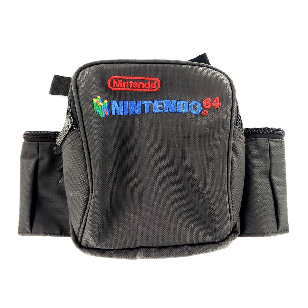 Vintage Nintendo 64 N64 Fanny Pack Waist Bag Travel Carry Case Black